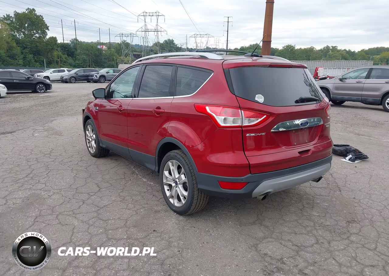 2016 Ford Escape Titanium VIN:1FMCU9JXXGUA92203 - 3