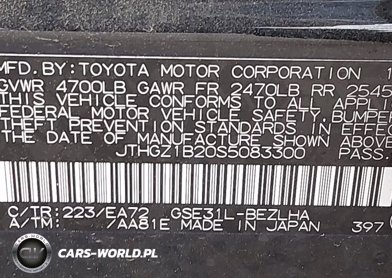 2025 Lexus Is 350 F Sport VIN:JTHGZ1B20S5083300 - 9