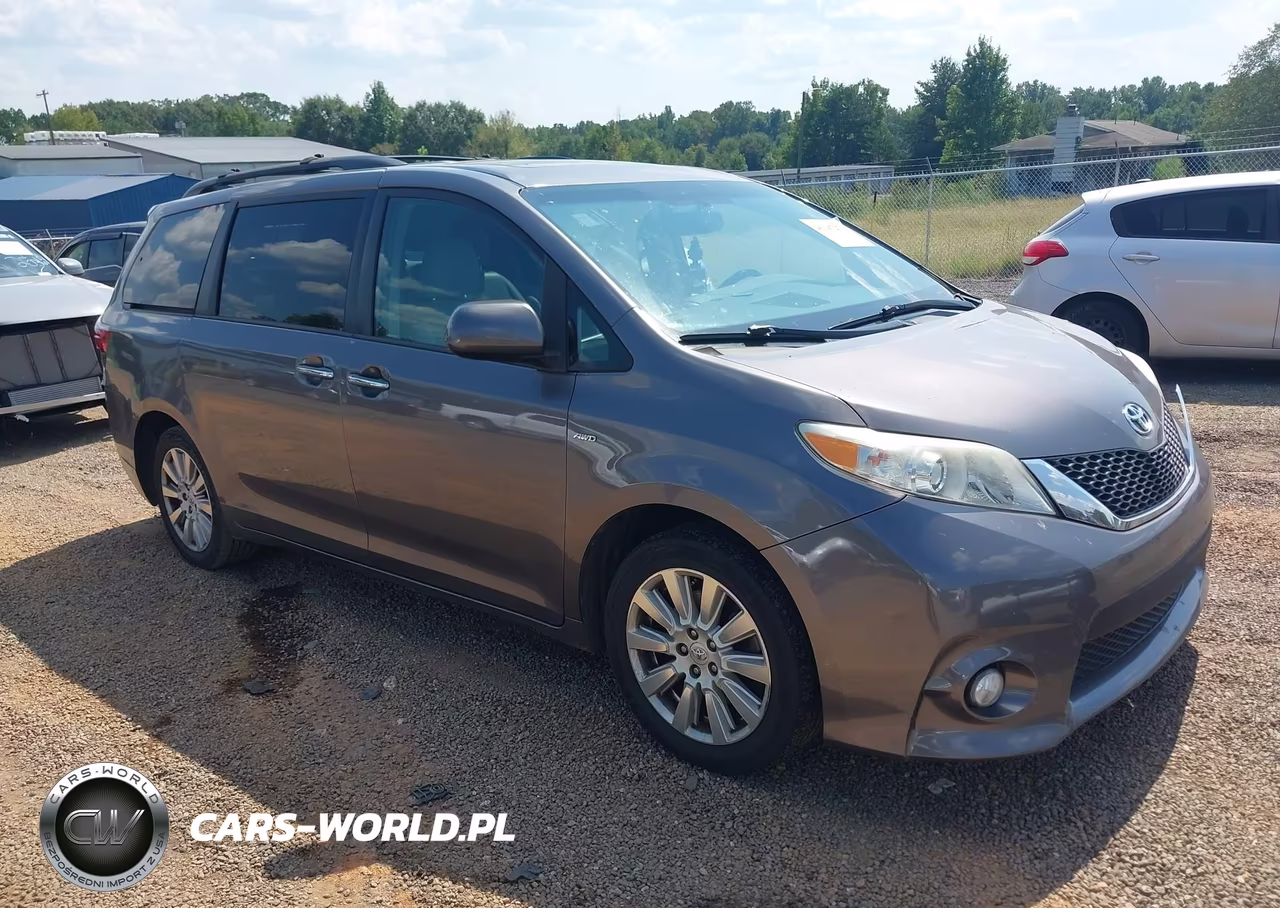 2017 Toyota Sienna Xle 7 Passenger