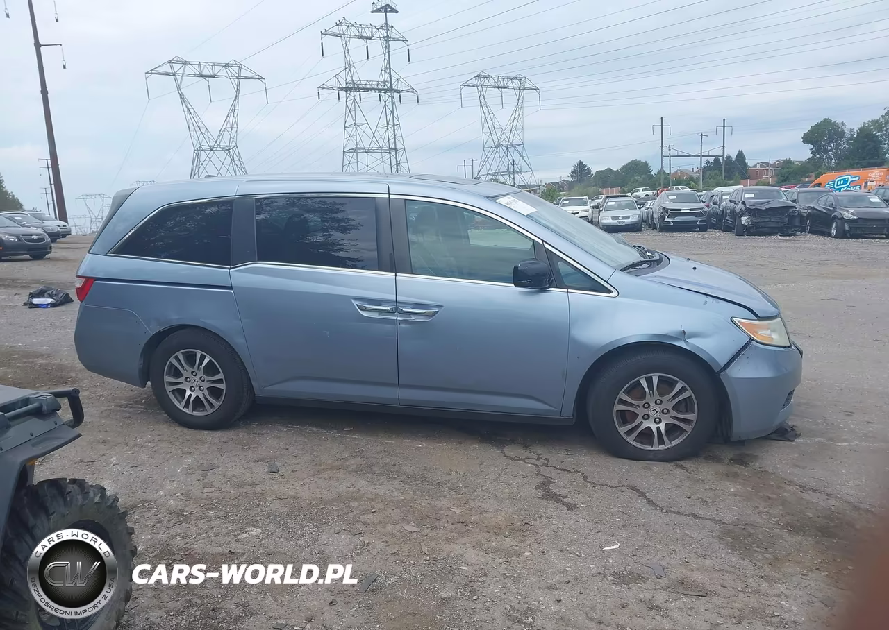 2013 Honda Odyssey Ex-L VIN:5FNRL5H65DB070038 - 14