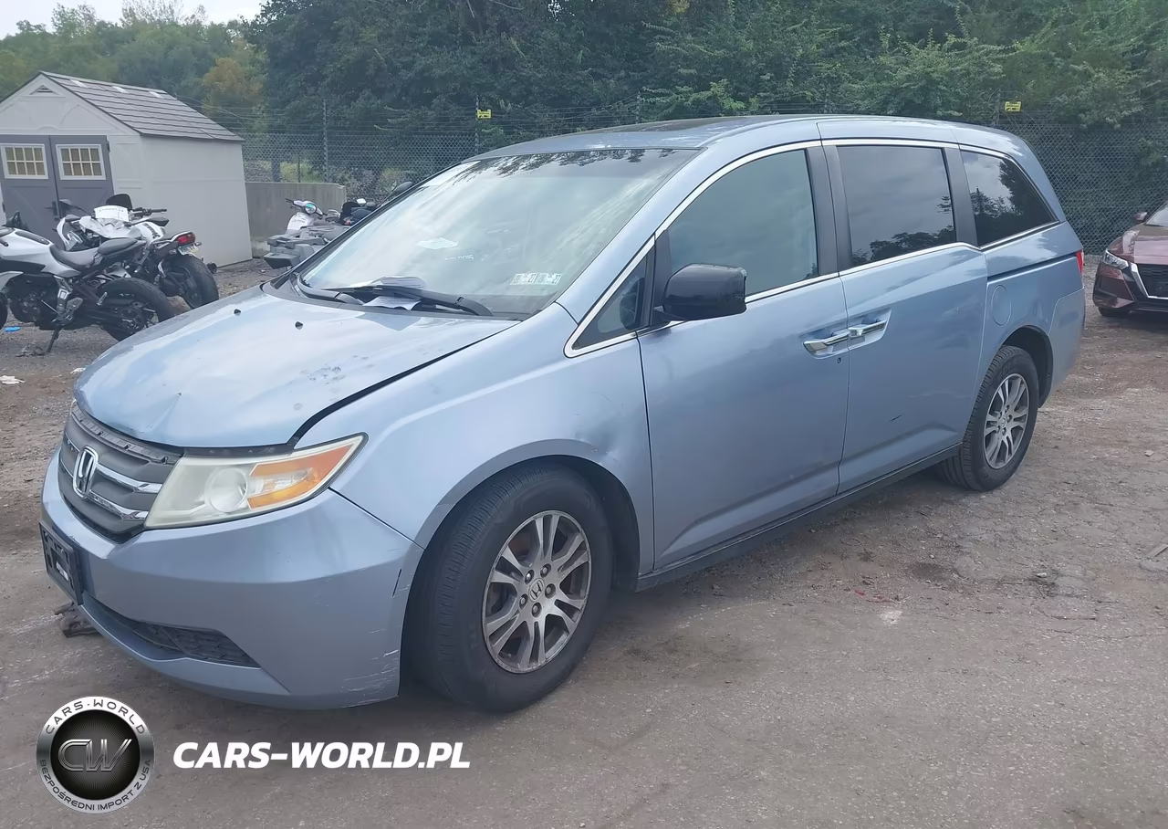 2013 Honda Odyssey Ex-L VIN:5FNRL5H65DB070038 - 2