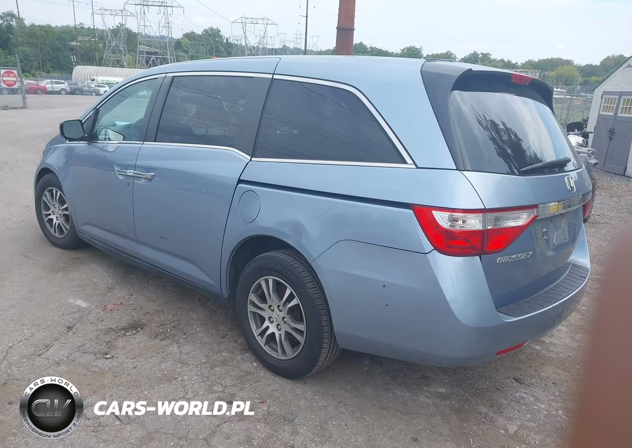 2013 Honda Odyssey Ex-L VIN:5FNRL5H65DB070038 - 3