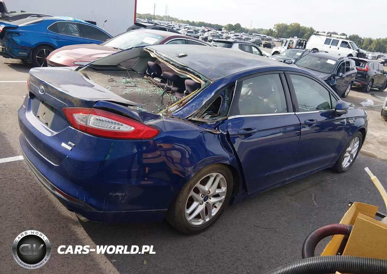 2013 Ford Fusion Se VIN:3FA6P0HR0DR299543 - 4