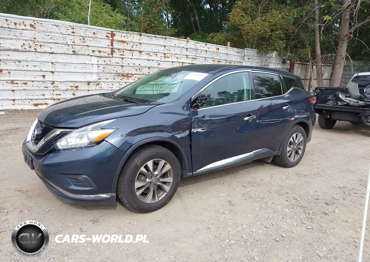 2015 Nissan Murano S VIN:5N1AZ2MH8FN284569 - 2