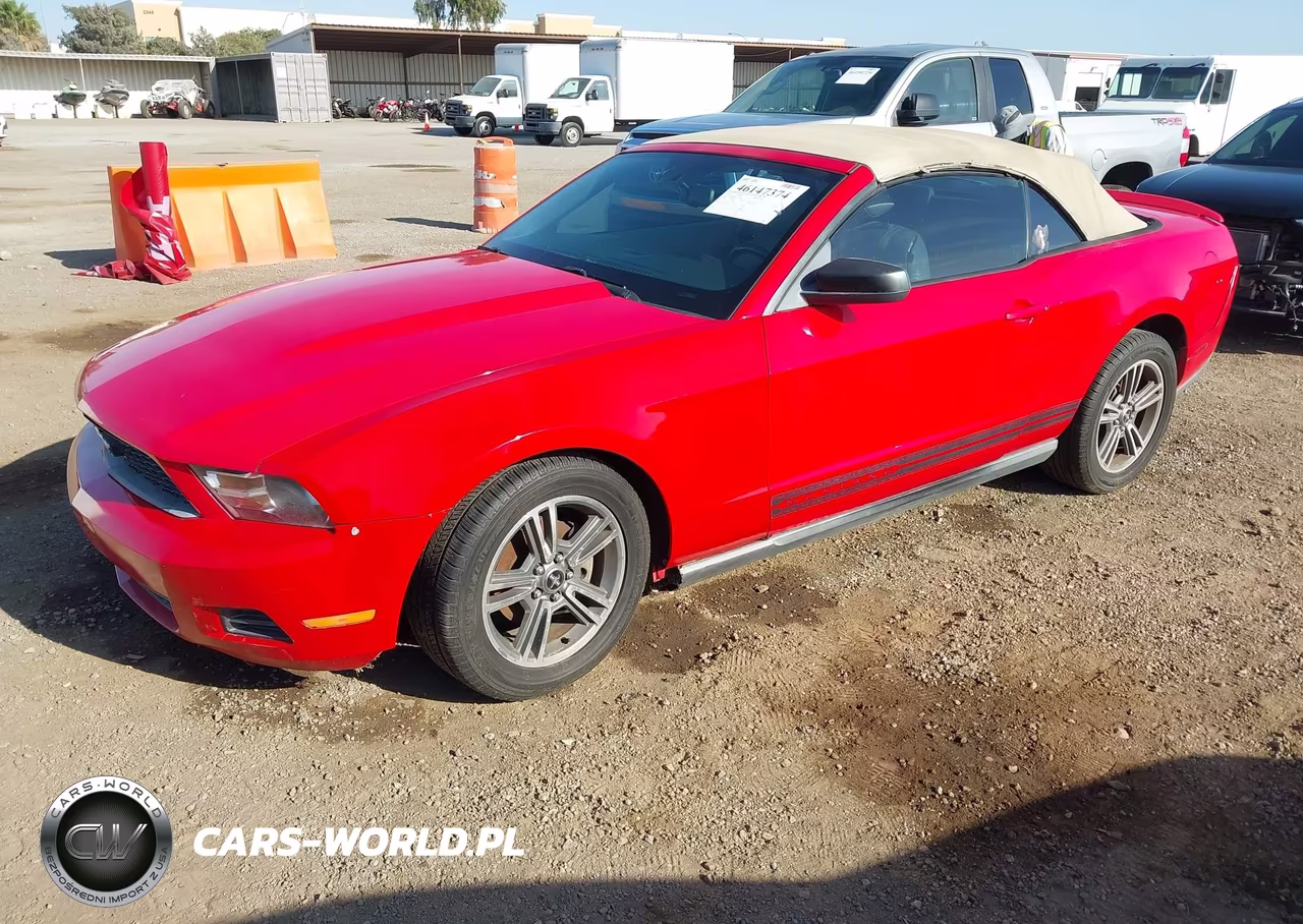 2010 Ford Mustang V6-V6 Premium VIN:1ZVBP8EN0A5121930 - 2
