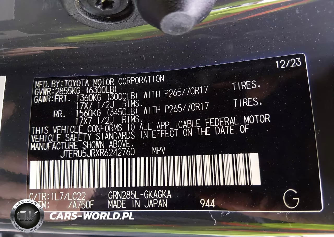 2024 Toyota 4Runner Sr5 Premium-Limited-Trd Sport-Trd Off Road-Trd Off Road Premium-Trd Pro VIN:JTERU5JRXR6242760 - 9