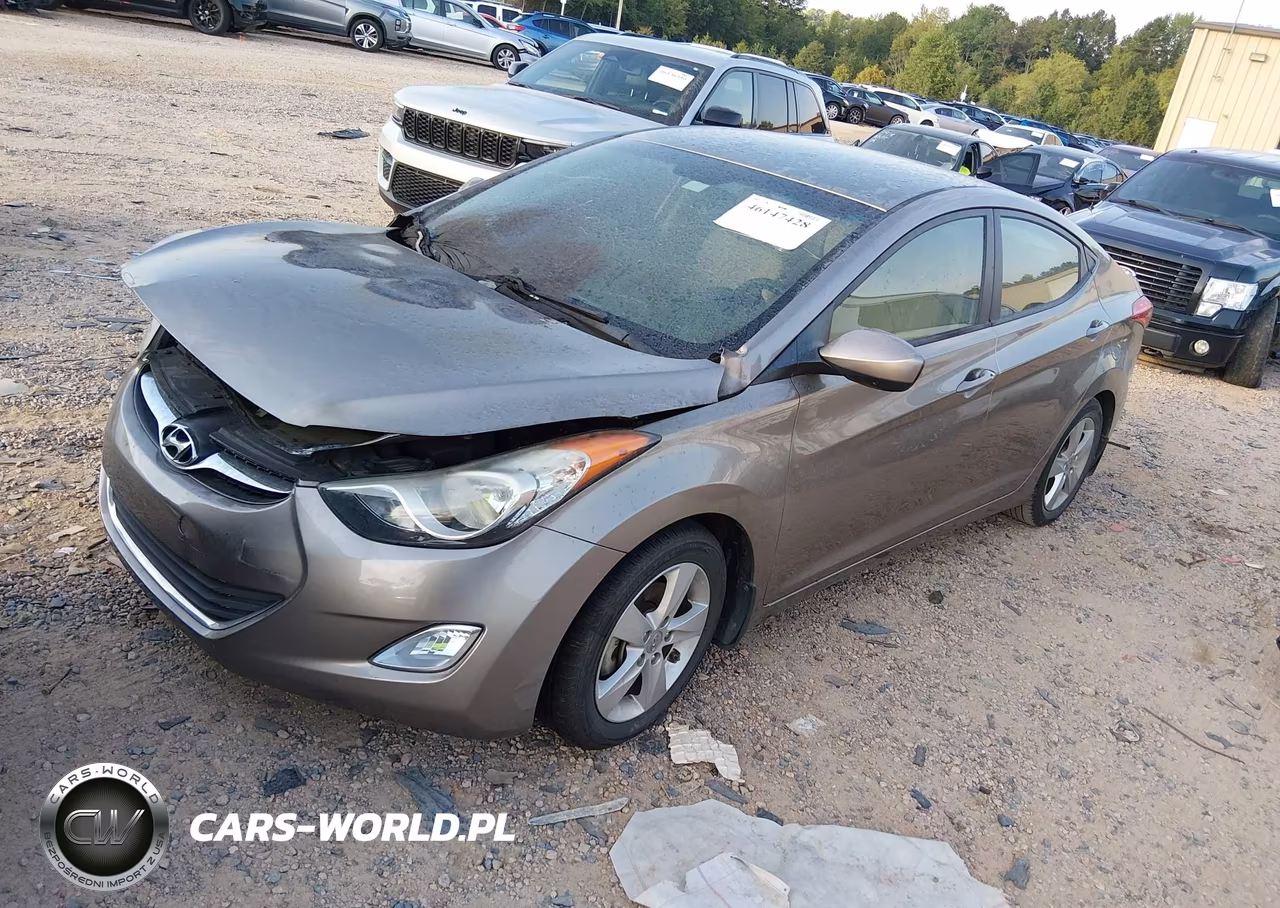2013 Hyundai Elantra Gls VIN:5NPDH4AE2DH432349 - 2