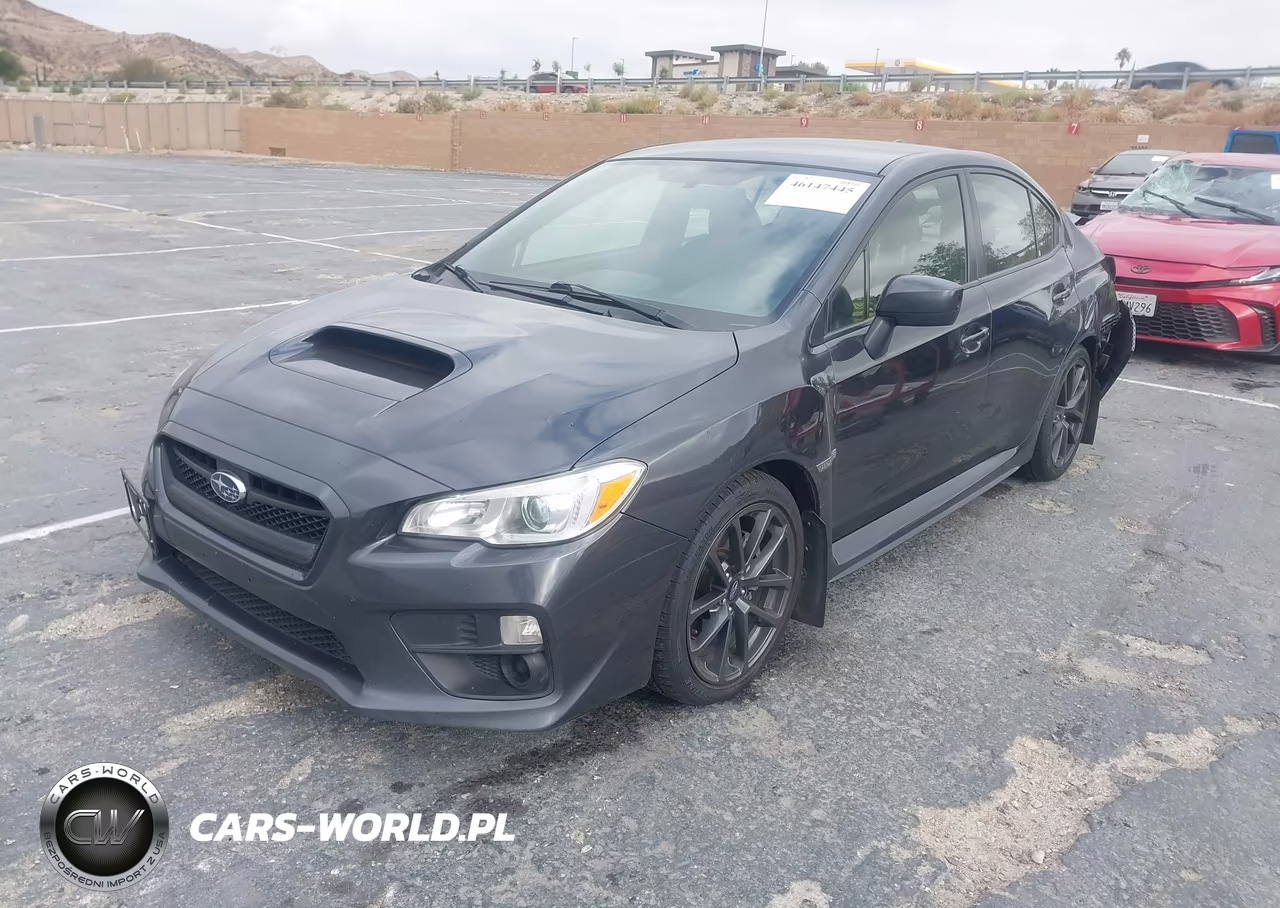 2017 Subaru Wrx VIN:JF1VA1B68H9822729 - 2