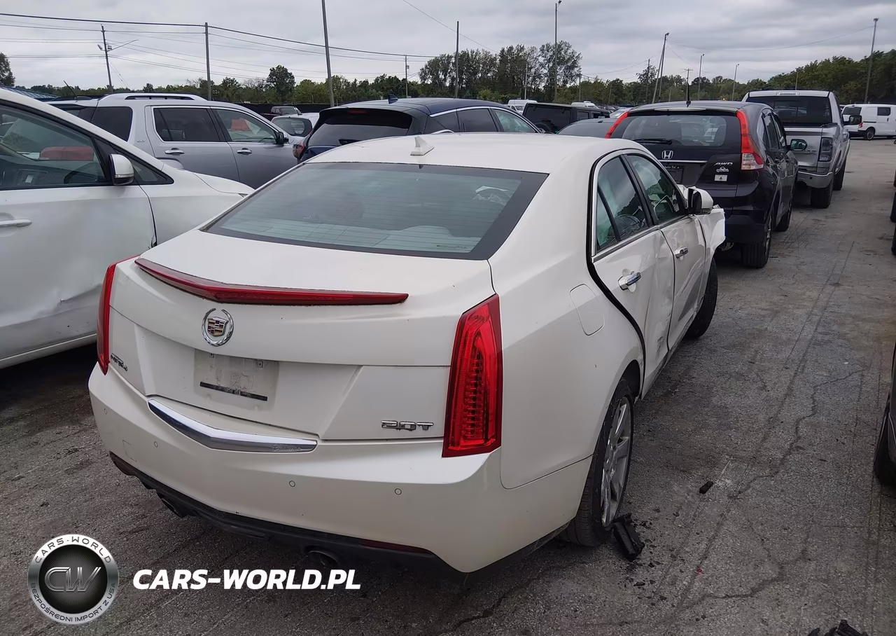 2014 Cadillac Ats Luxury VIN:1G6AH5RXXE0190250 - 4