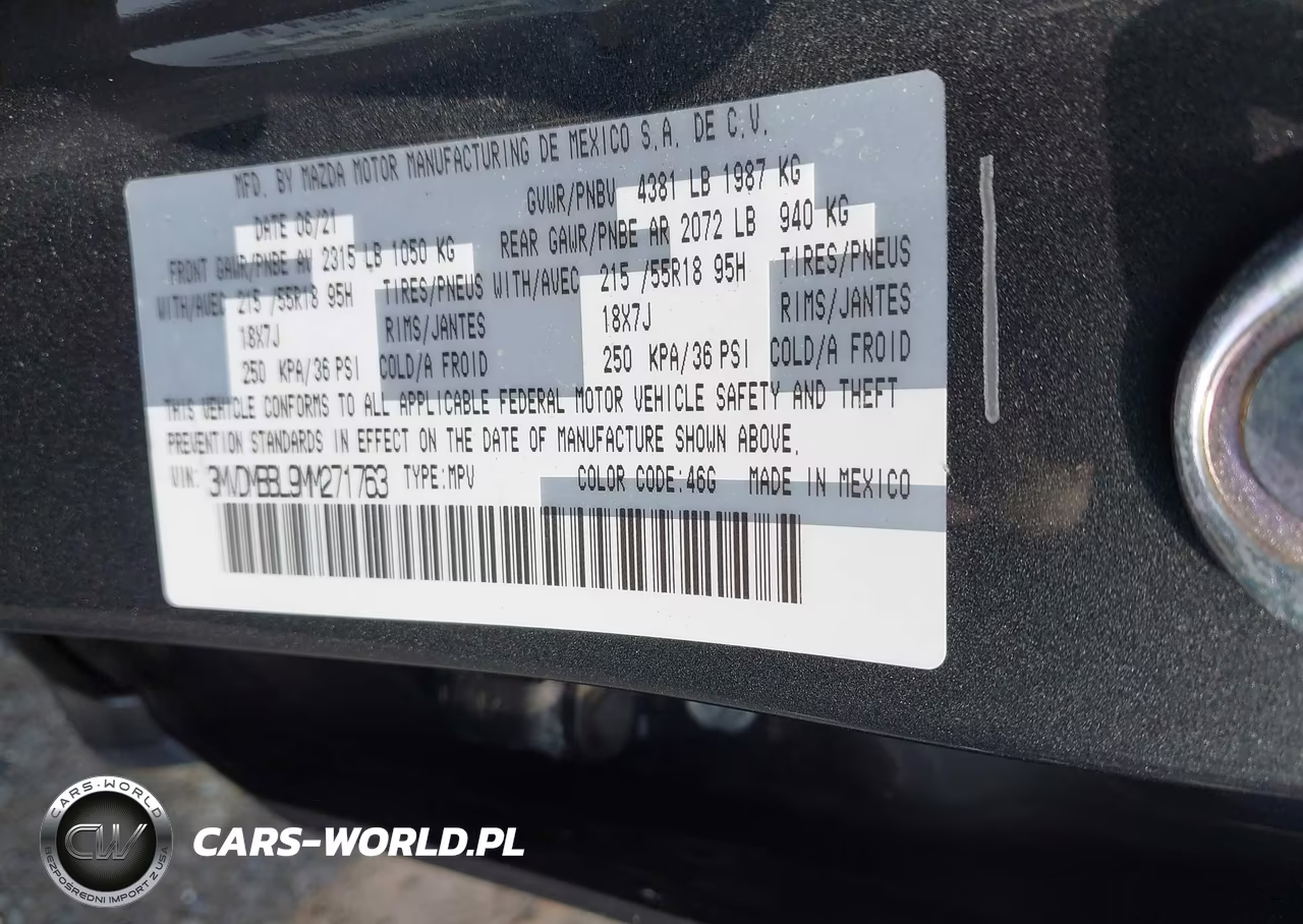 2021 Mazda Cx-30 Select VIN:3MVDMBBL9MM271763 - 9