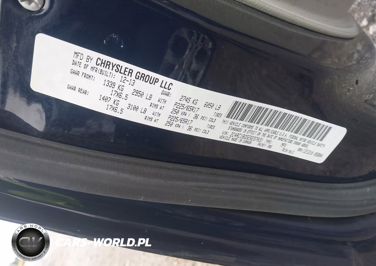 2014 Chrysler Town & Country Touring VIN:2C4RC1BG5ER237031 - 9