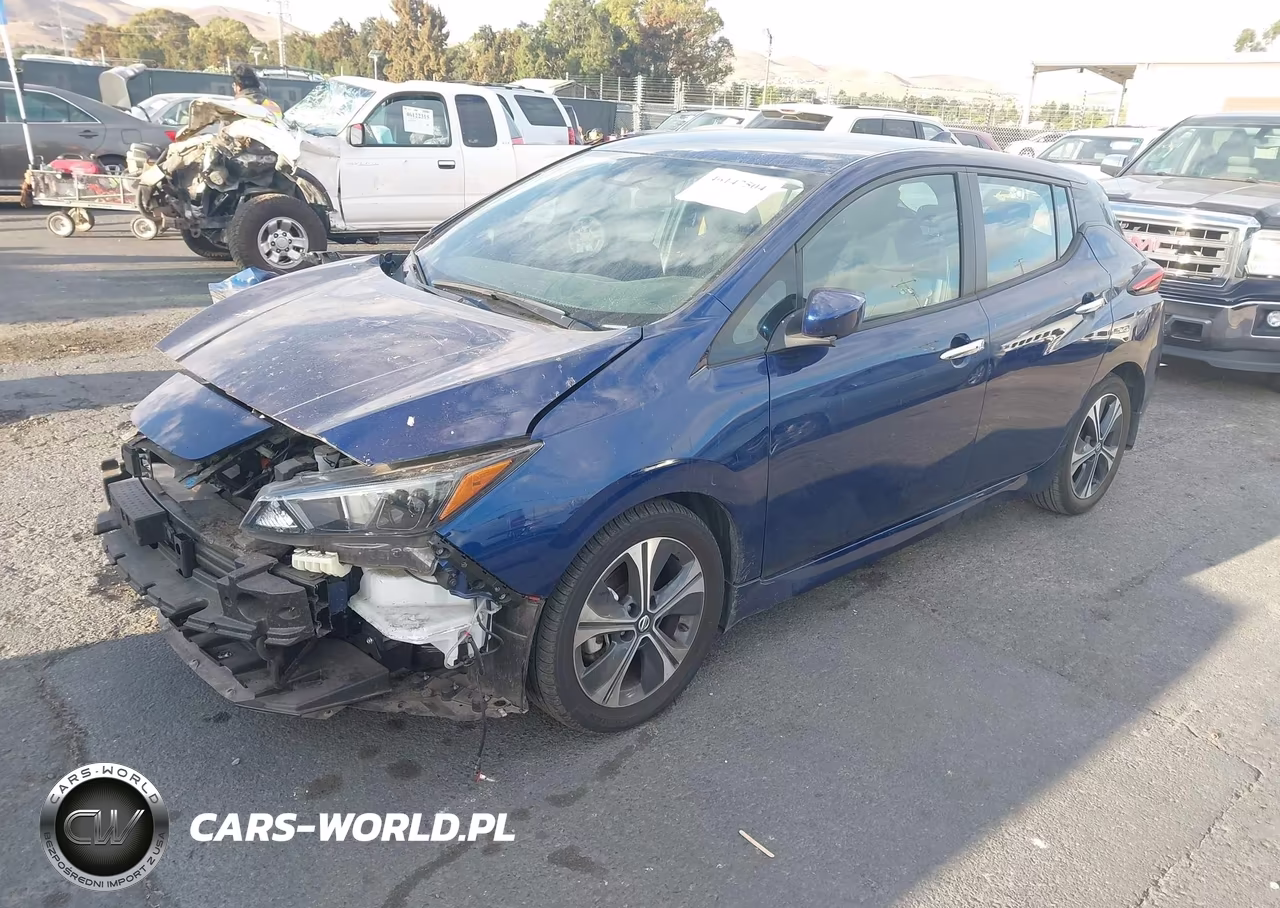 2022 Nissan Leaf Sv VIN:1N4AZ1CV5NC553455 - 2