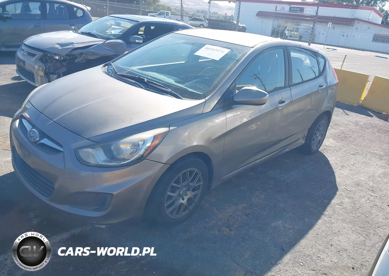 2014 Hyundai Accent Gs VIN:KMHCT5AE8EU155676 - 2