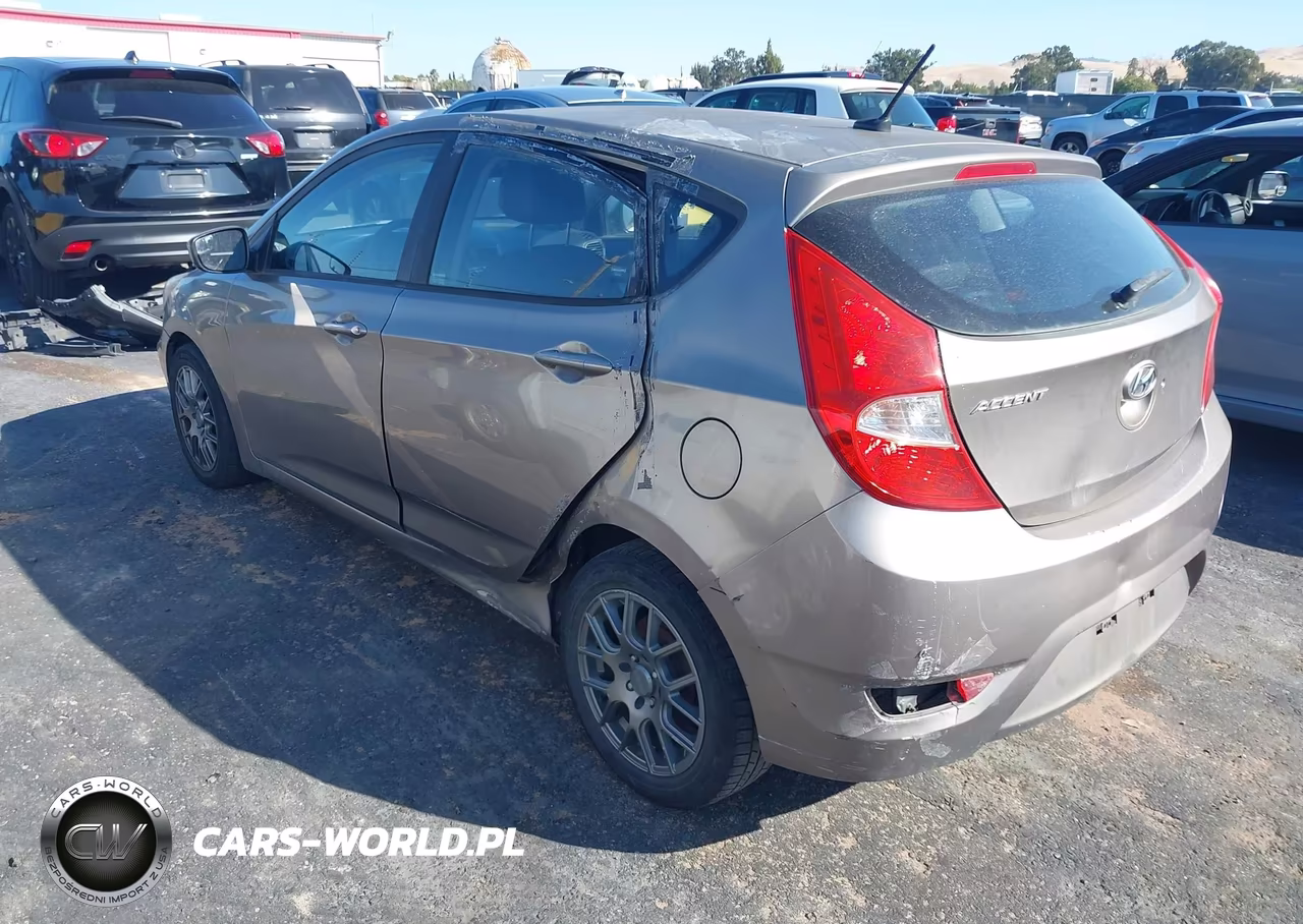 2014 Hyundai Accent Gs VIN:KMHCT5AE8EU155676 - 3
