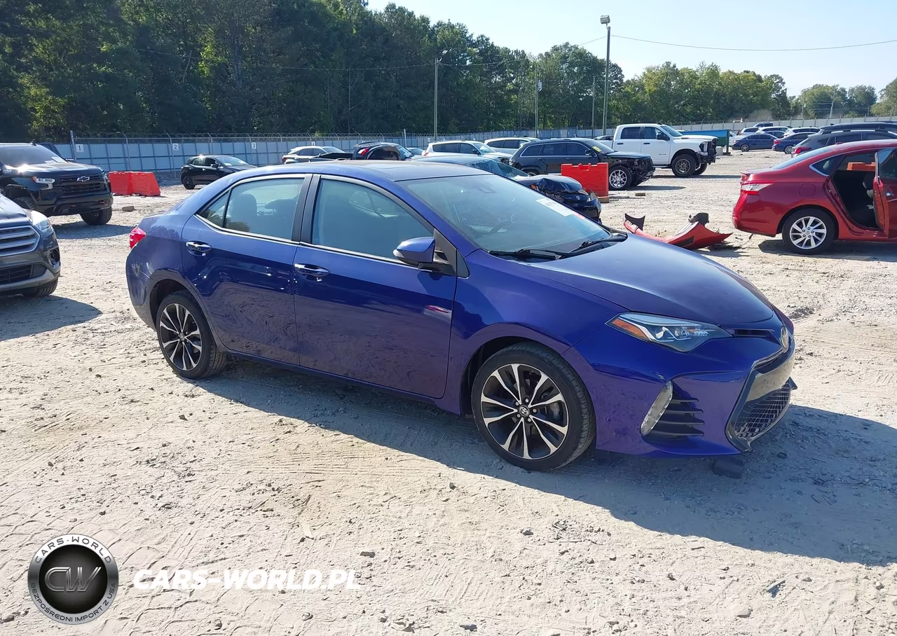 2017 Toyota Corolla Se VIN:2T1BURHE6HC834941 - 1