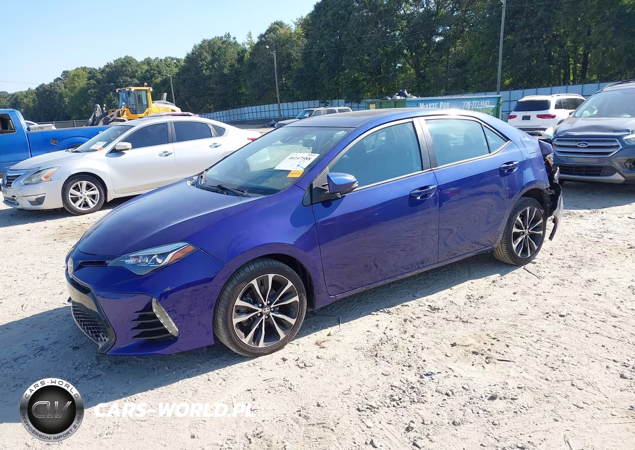 2017 Toyota Corolla Se VIN:2T1BURHE6HC834941 - 2