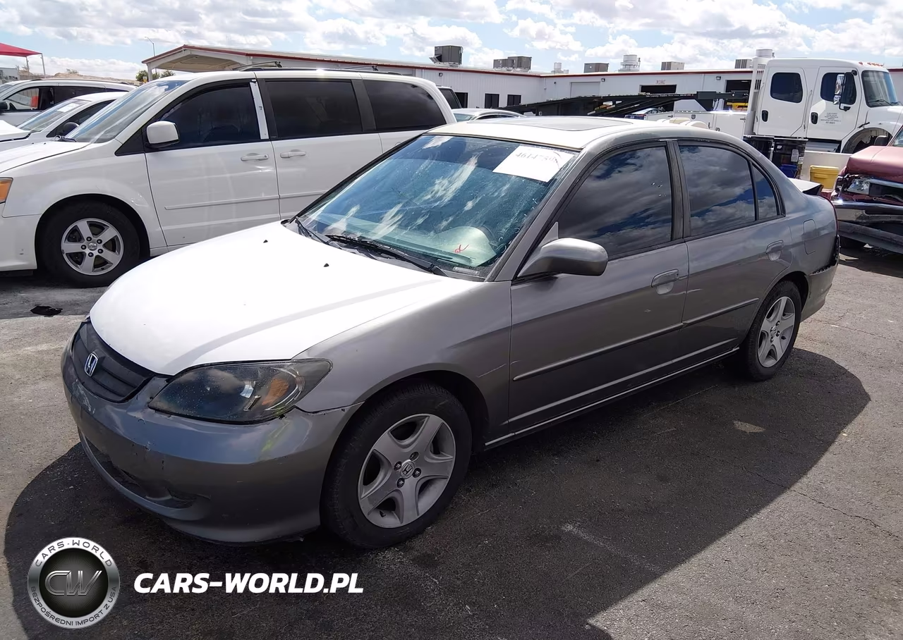 2004 Honda Civic Ex VIN:2HGES25784H638632 - 2