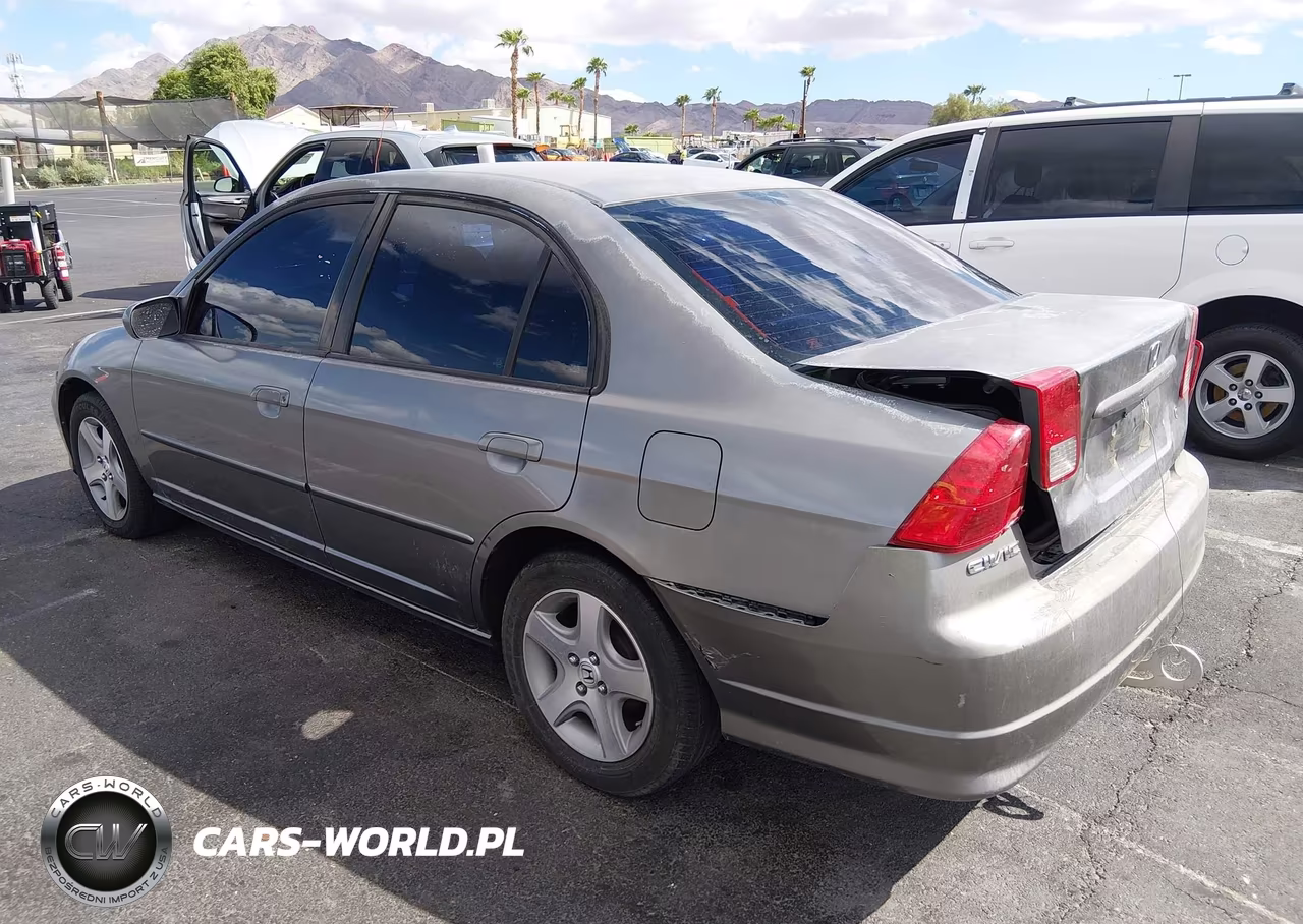 2004 Honda Civic Ex VIN:2HGES25784H638632 - 3