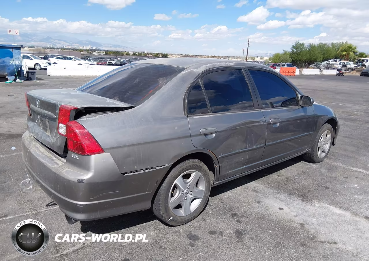 2004 Honda Civic Ex VIN:2HGES25784H638632 - 4