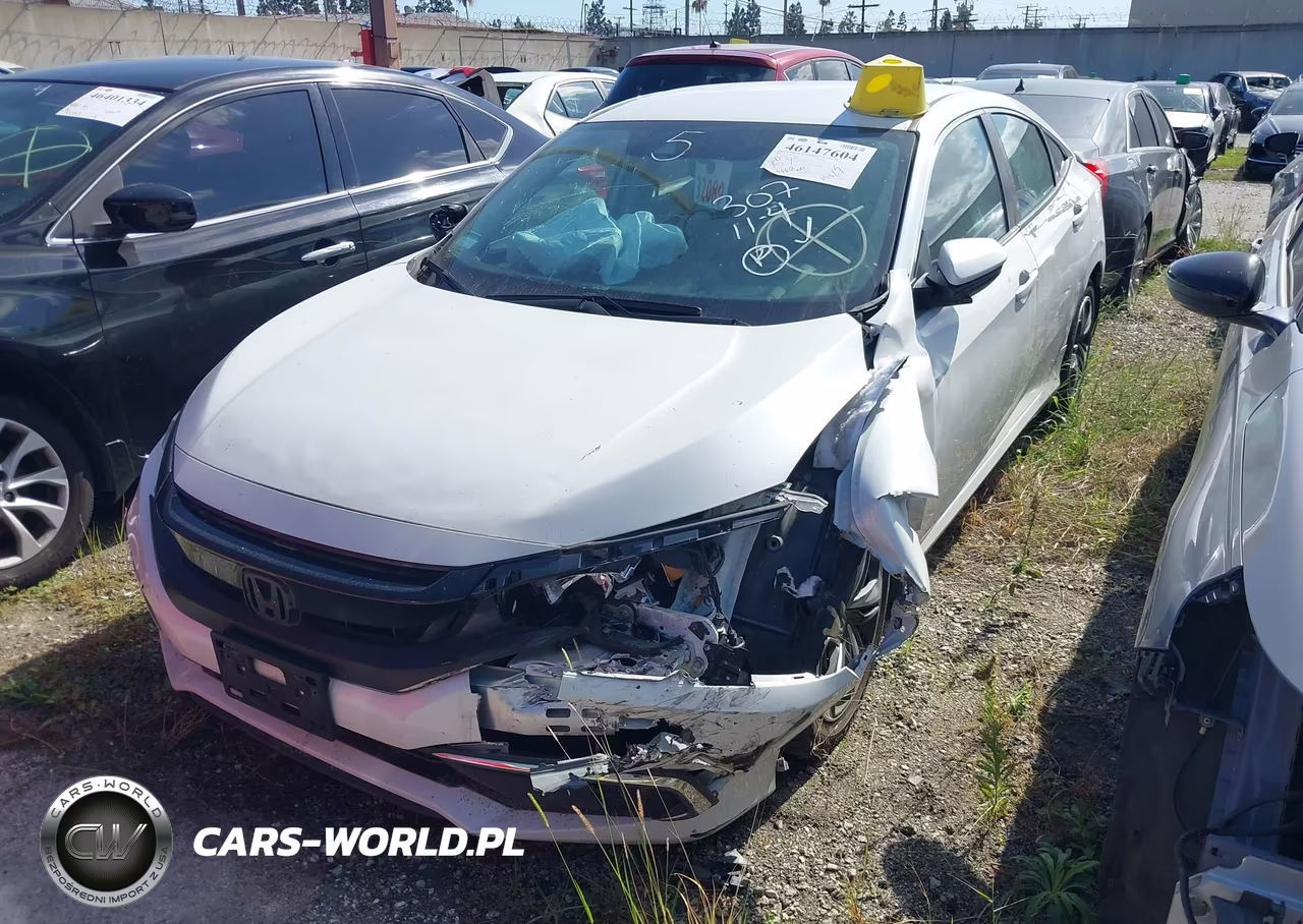 2020 Honda Civic Lx VIN:2HGFC2F63LH529906 - 2
