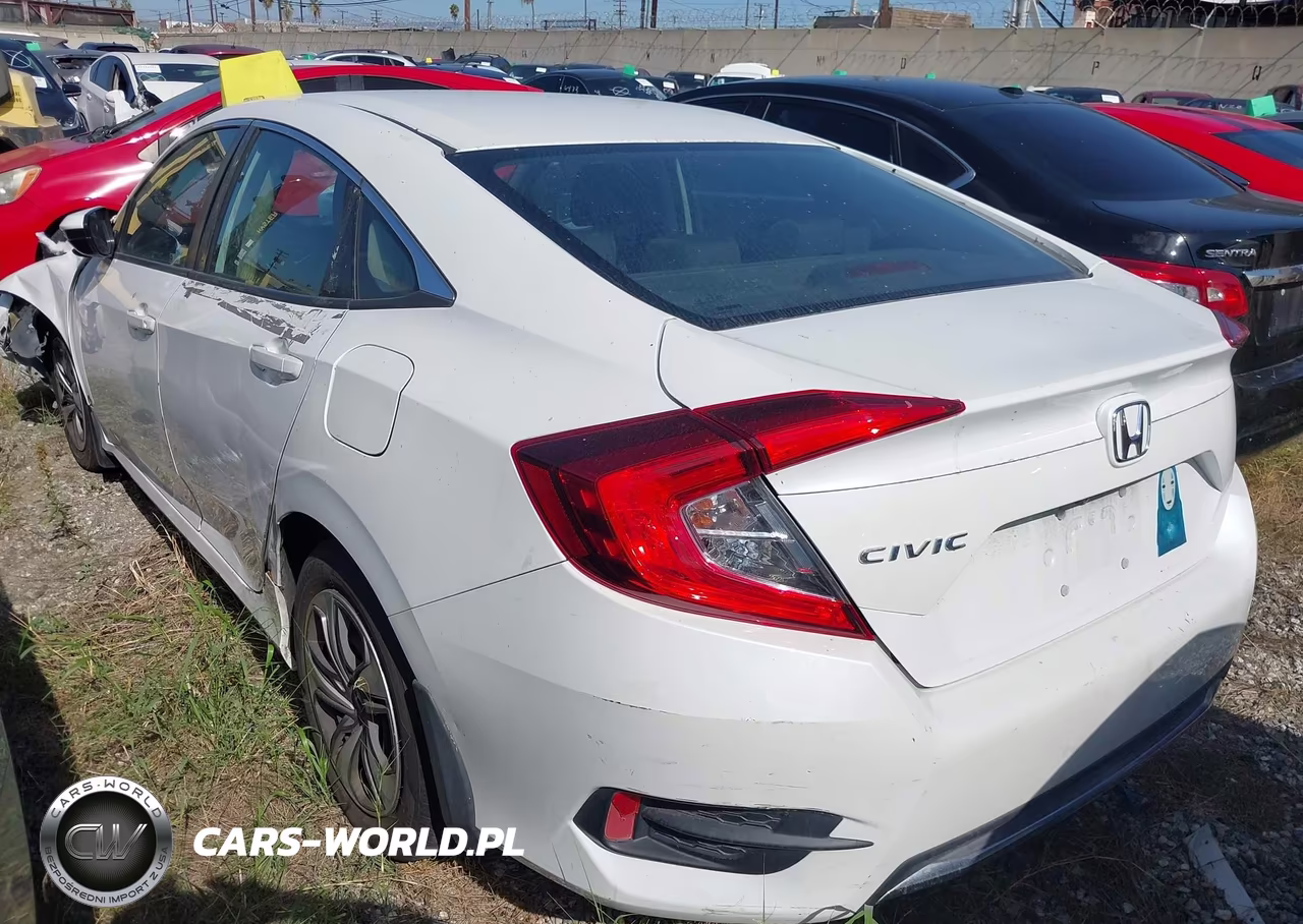 2020 Honda Civic Lx VIN:2HGFC2F63LH529906 - 3