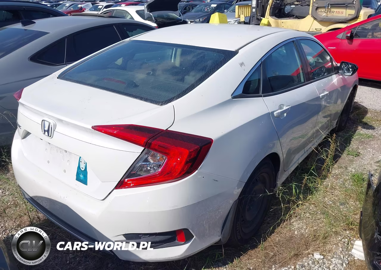 2020 Honda Civic Lx VIN:2HGFC2F63LH529906 - 4