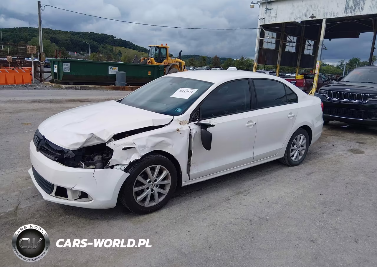 2012 Volkswagen Jetta 2.0L S VIN:3VW1K7AJ9CM317109 - 2