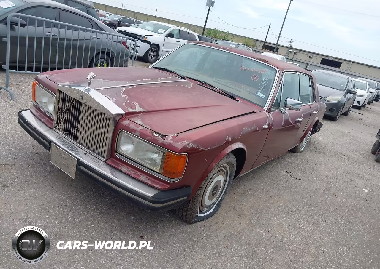 1986 Rolls-Royce Silver Spur VIN:SCAZN42A4GCX16048 - 2