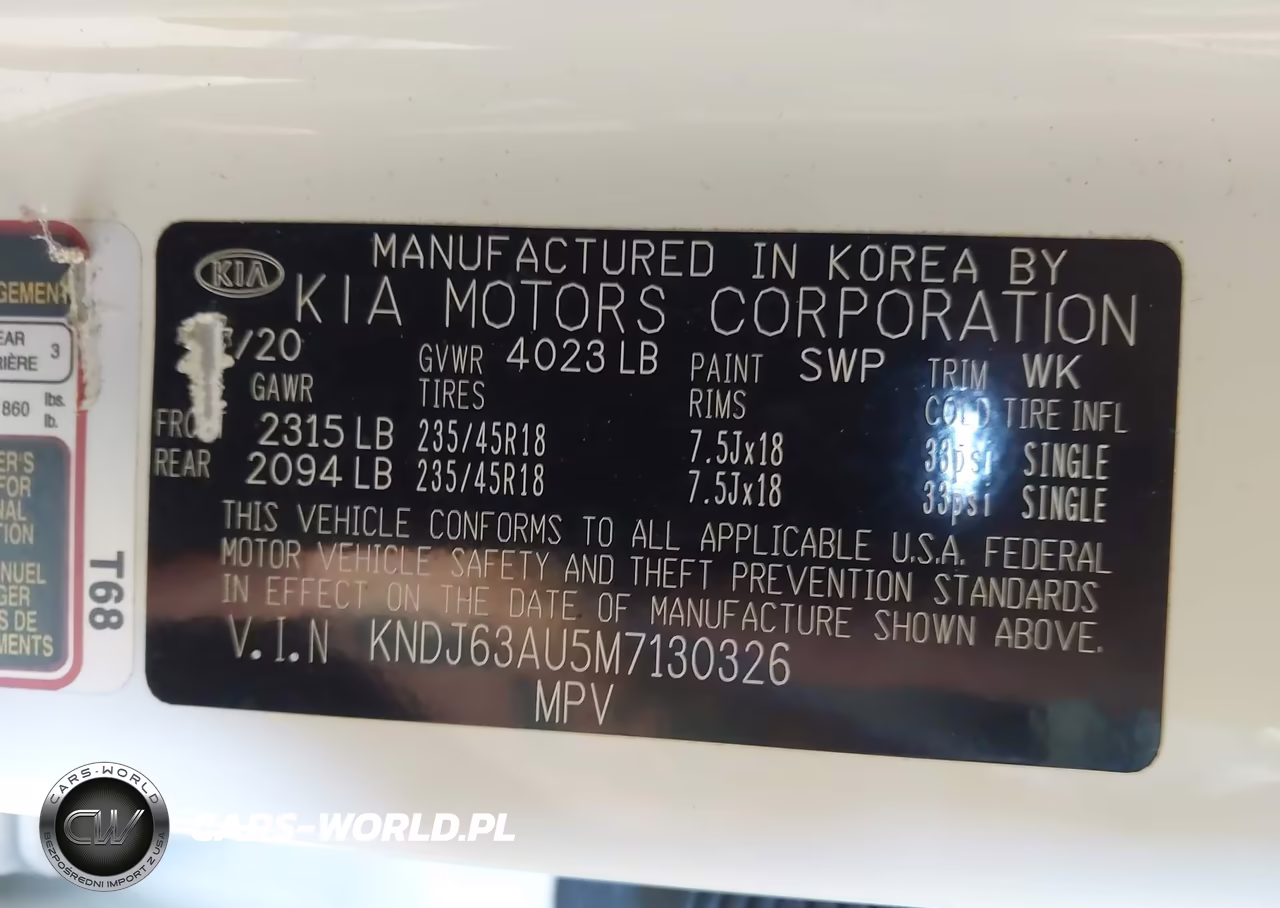2021 Kia Soul Gt-Line VIN:KNDJ63AU5M7130326 - 9