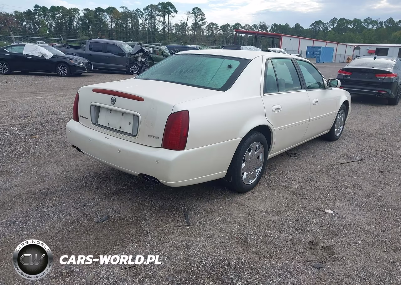 2000 Cadillac Deville Dts VIN:1G6KF5796YU235714 - 4