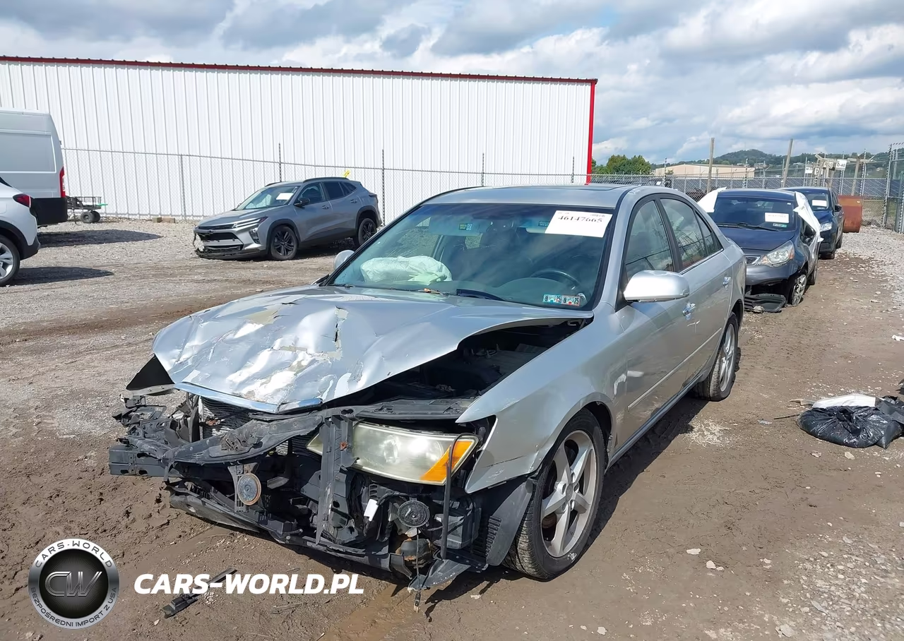 2006 Hyundai Sonata Gls V6-Lx V6 VIN:5NPEU46F76H088571 - 2
