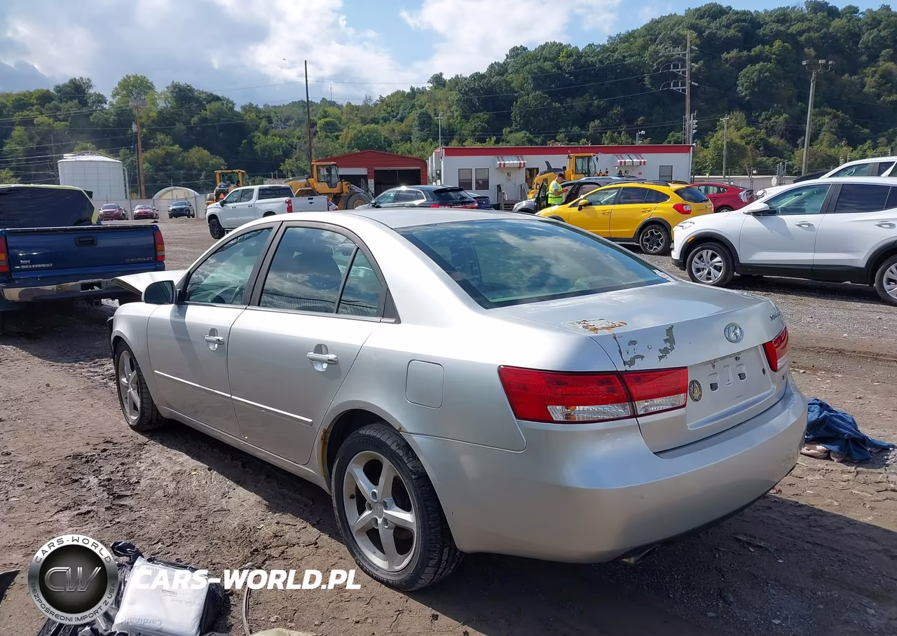 2006 Hyundai Sonata Gls V6-Lx V6 VIN:5NPEU46F76H088571 - 3