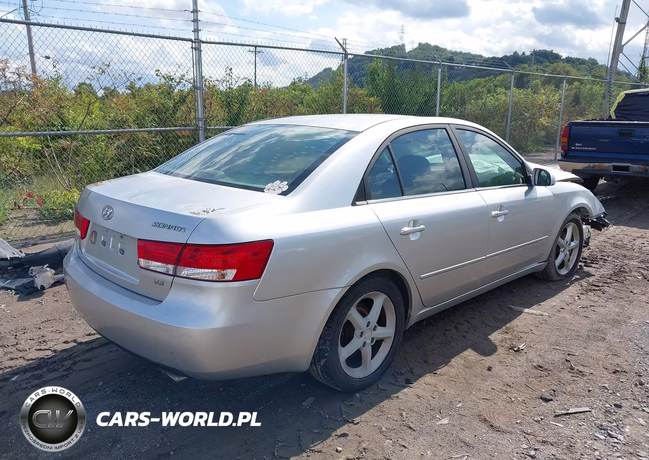2006 Hyundai Sonata Gls V6-Lx V6 VIN:5NPEU46F76H088571 - 4