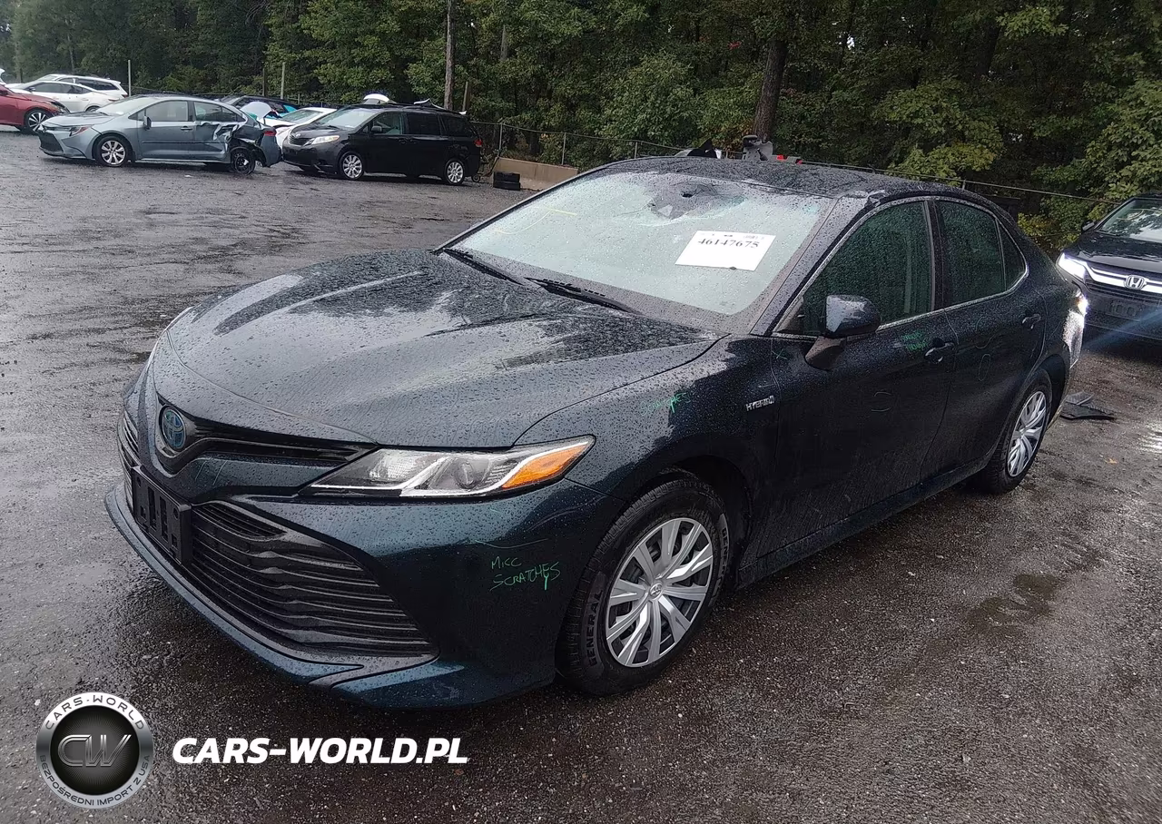 2020 Toyota Camry Le Hybrid VIN:4T1C31AK4LU546335 - 2