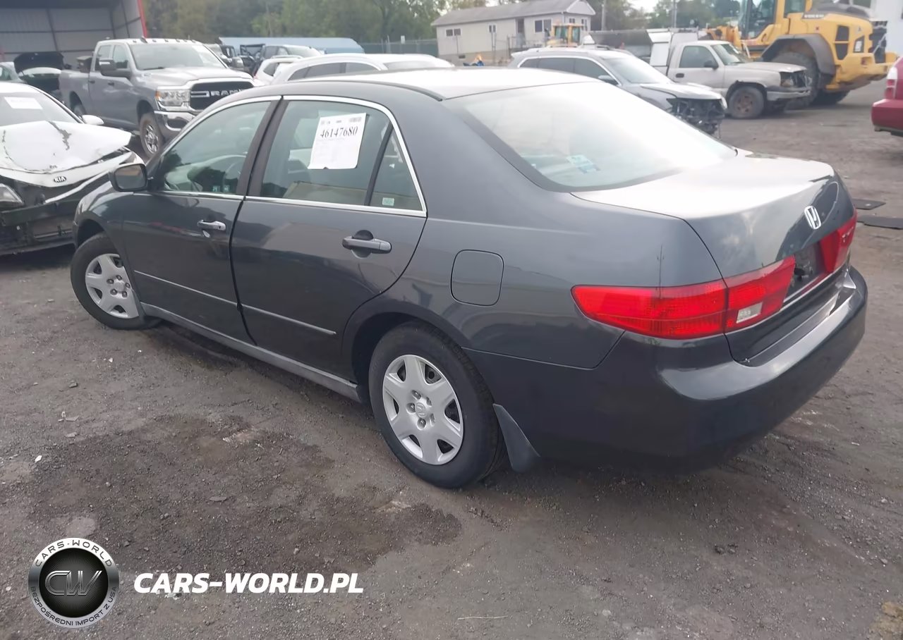2005 Honda Accord 2.4 Lx VIN:1HGCM56445A104034 - 3