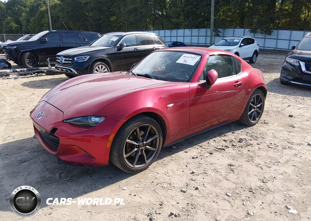 2019 Mazda Mx-5 Miata Rf Grand Touring VIN:JM1NDAM7XK0302874 - 2