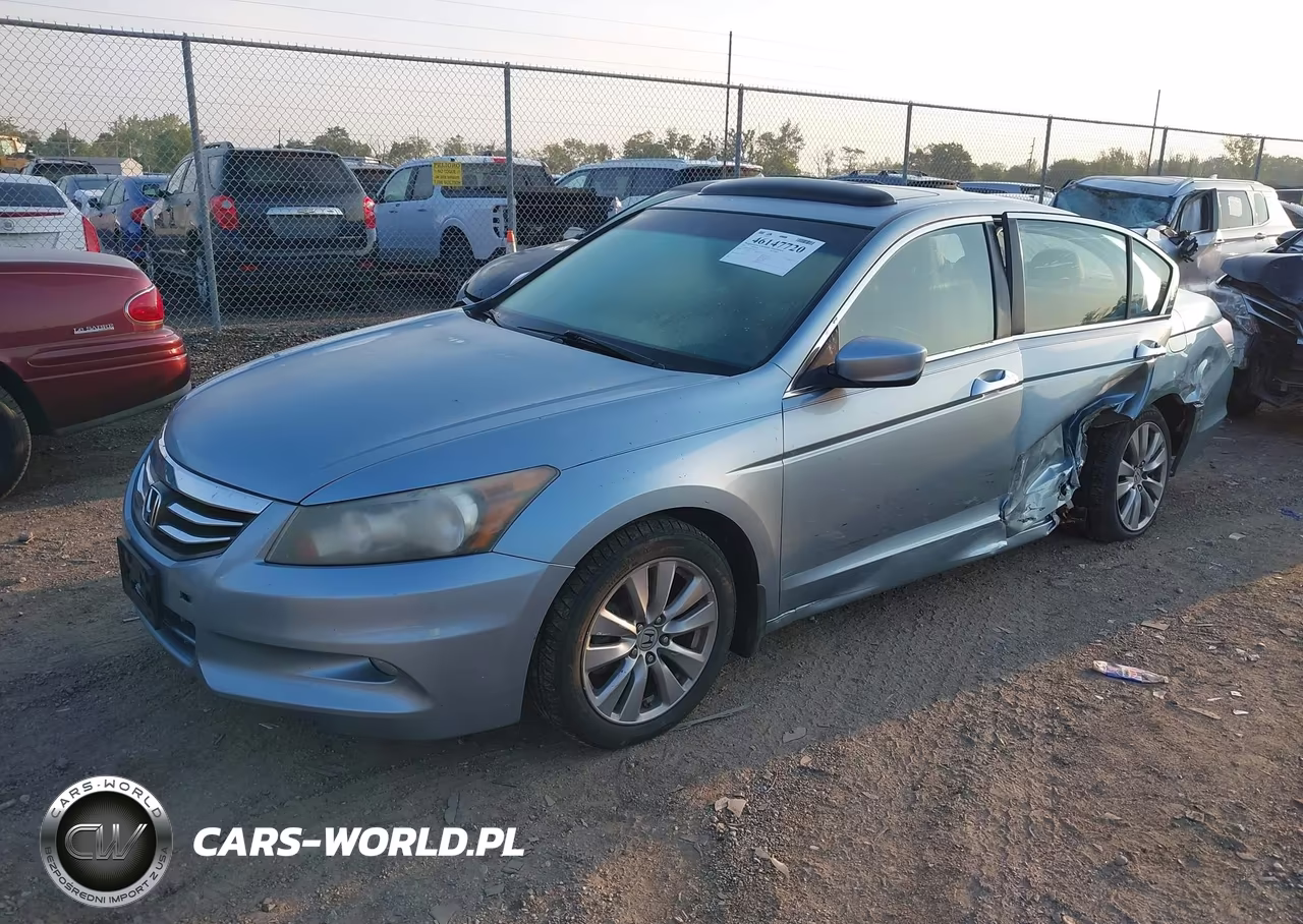 2012 Honda Accord 3.5 Ex-L VIN:1HGCP3F84CA026107 - 2