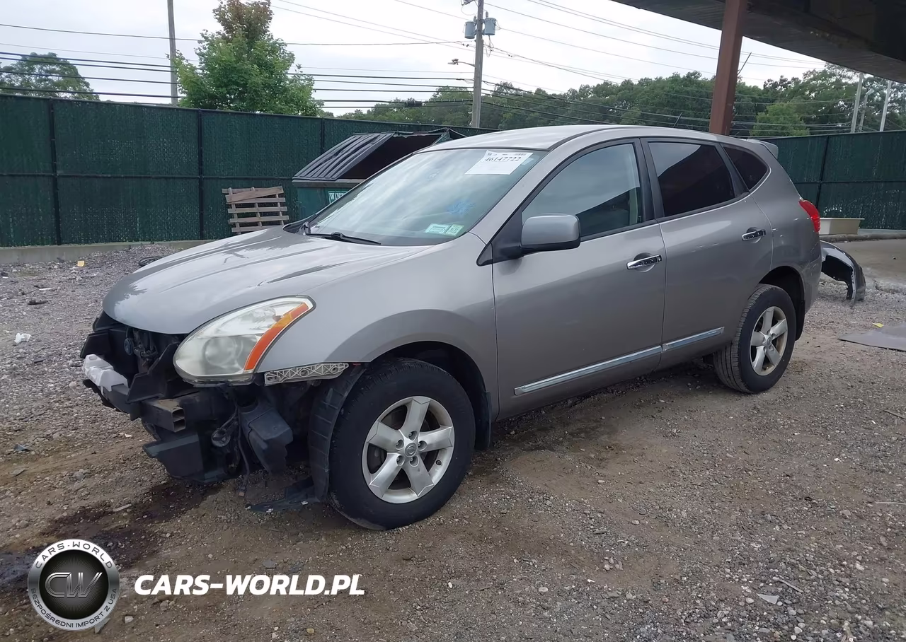 2013 Nissan Rogue S VIN:JN8AS5MV5DW605317 - 2