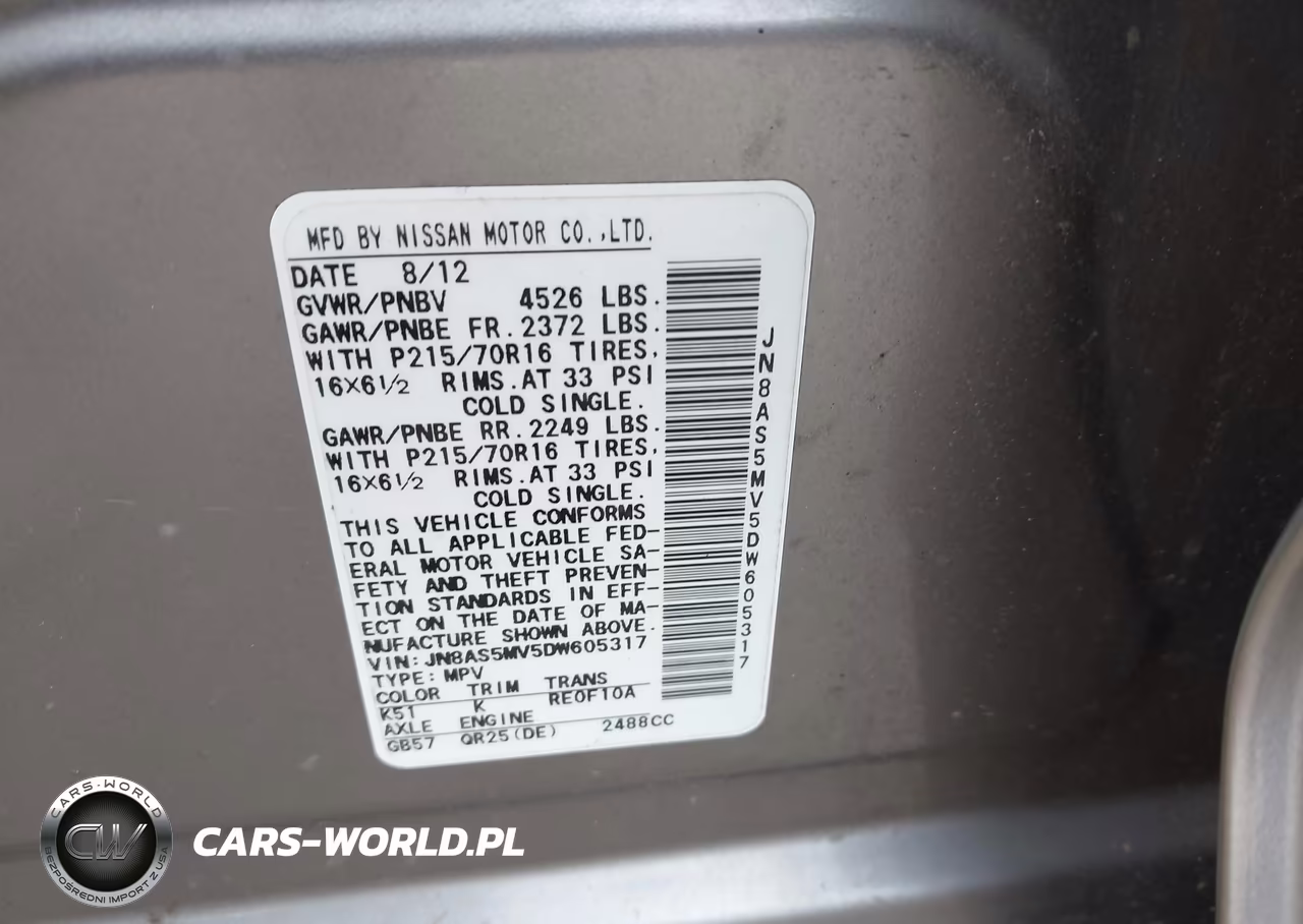 2013 Nissan Rogue S VIN:JN8AS5MV5DW605317 - 9