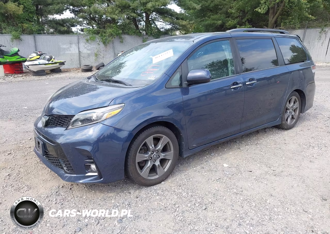 2019 Toyota Sienna Se Premium 8 Passenger VIN:5TDXZ3DC6KS003429 - 2