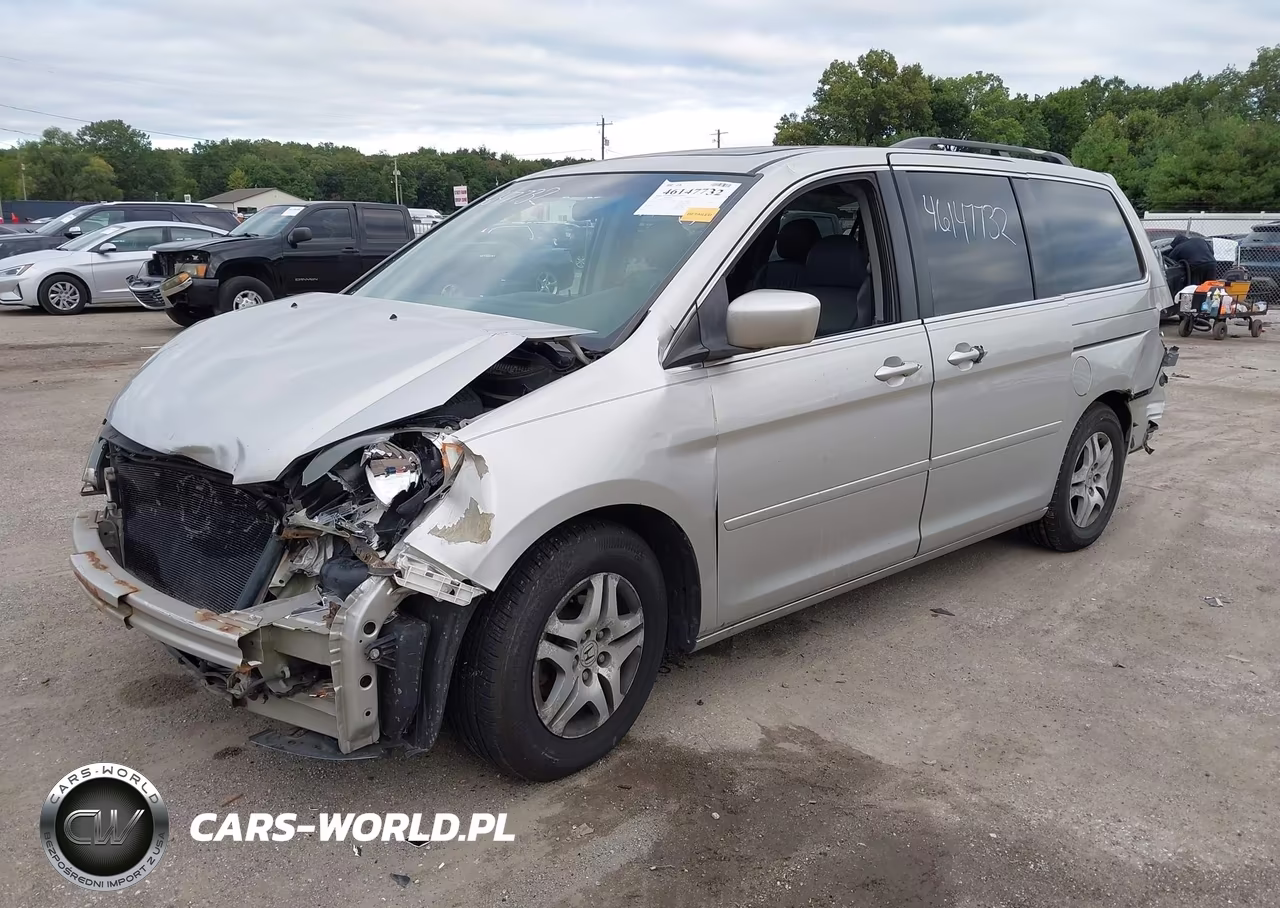 2007 Honda Odyssey Ex-L VIN:5FNRL38787B406279 - 2