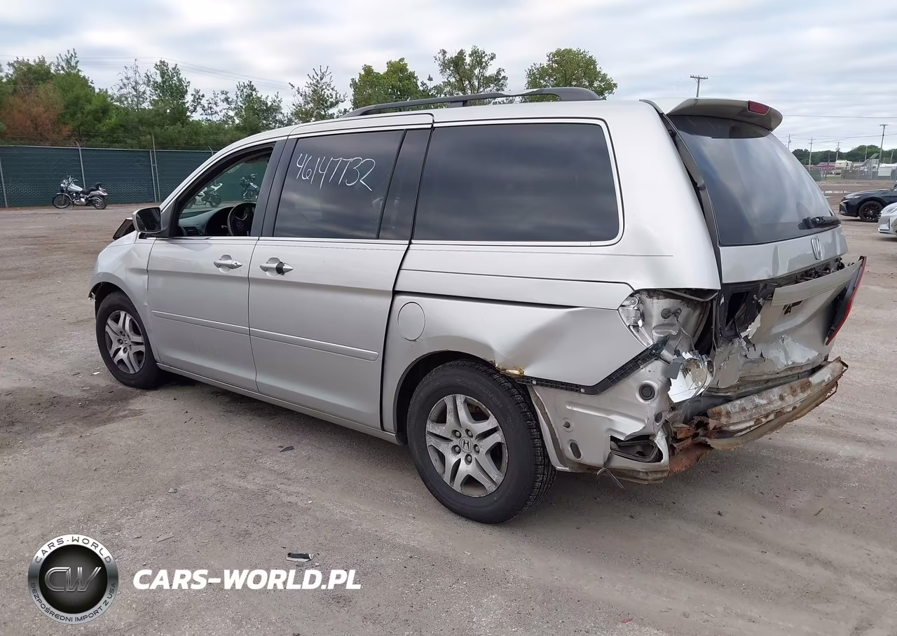 2007 Honda Odyssey Ex-L VIN:5FNRL38787B406279 - 3