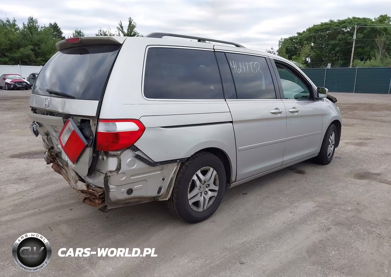 2007 Honda Odyssey Ex-L VIN:5FNRL38787B406279 - 4