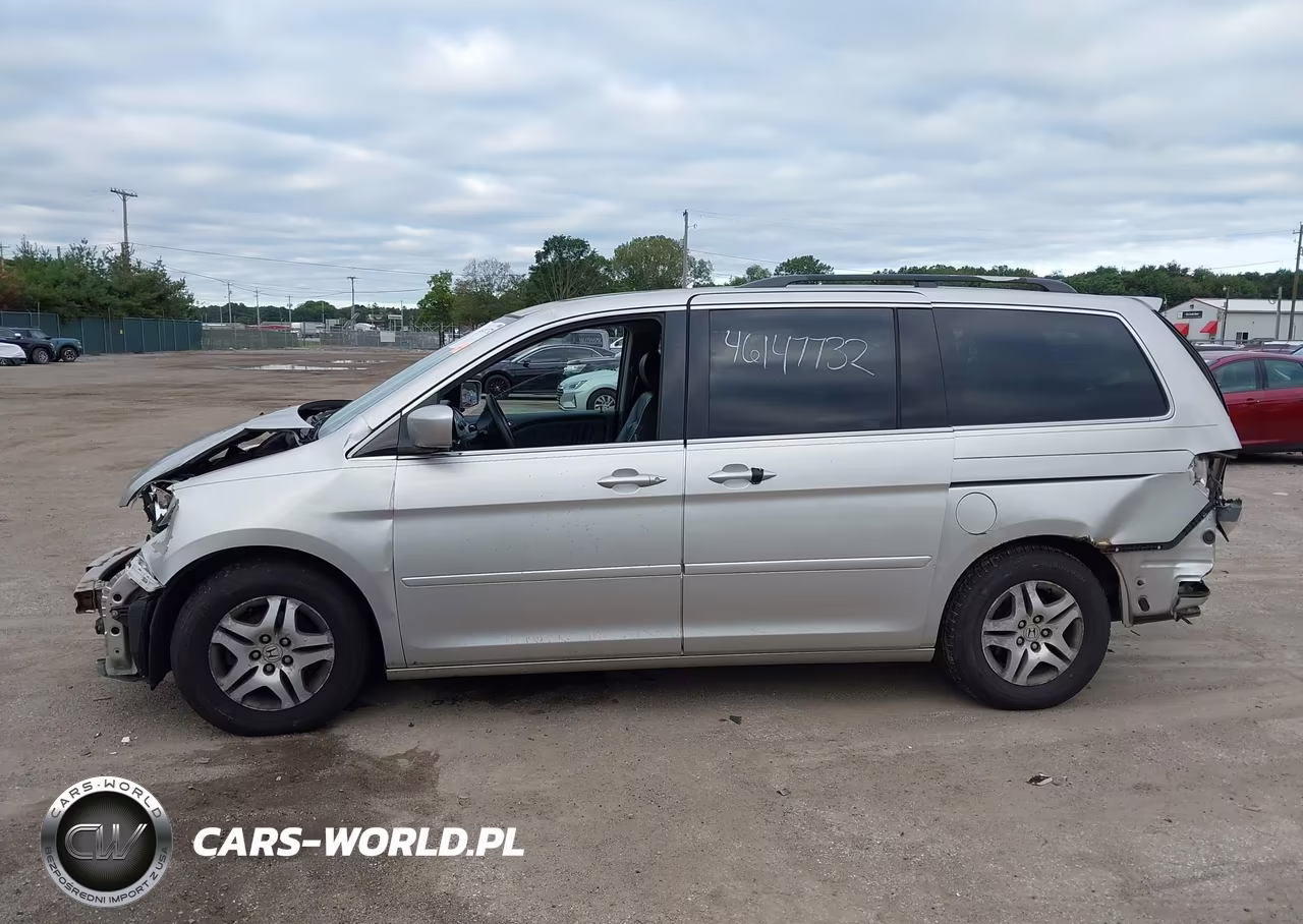 2007 Honda Odyssey Ex-L VIN:5FNRL38787B406279 - 6