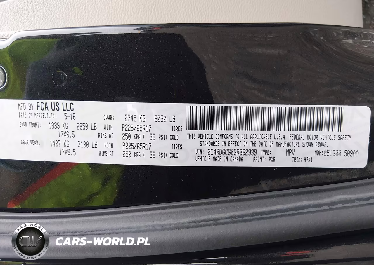 2016 Dodge Grand Caravan Sxt VIN:2C4RDGCG0GR362939 - 9
