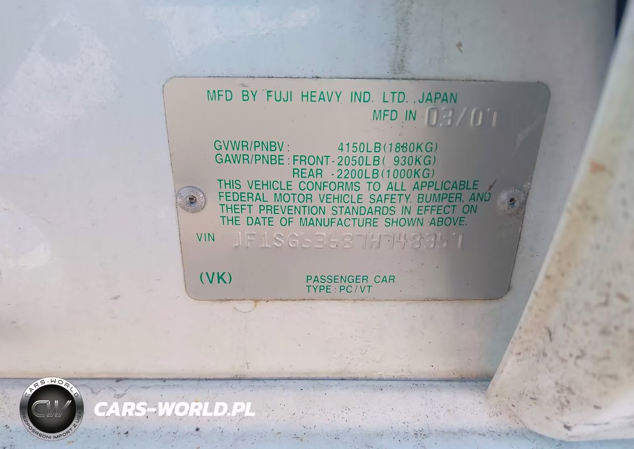 2007 Subaru Forester 2.5X VIN:JF1SG63687H748357 - 9