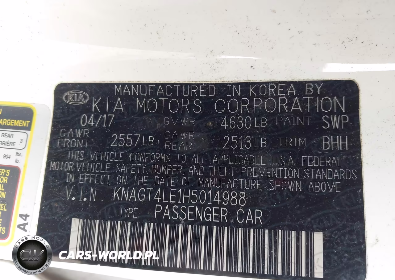 2017 Kia Optima Hybrid VIN:KNAGT4LE1H5014988 - 9