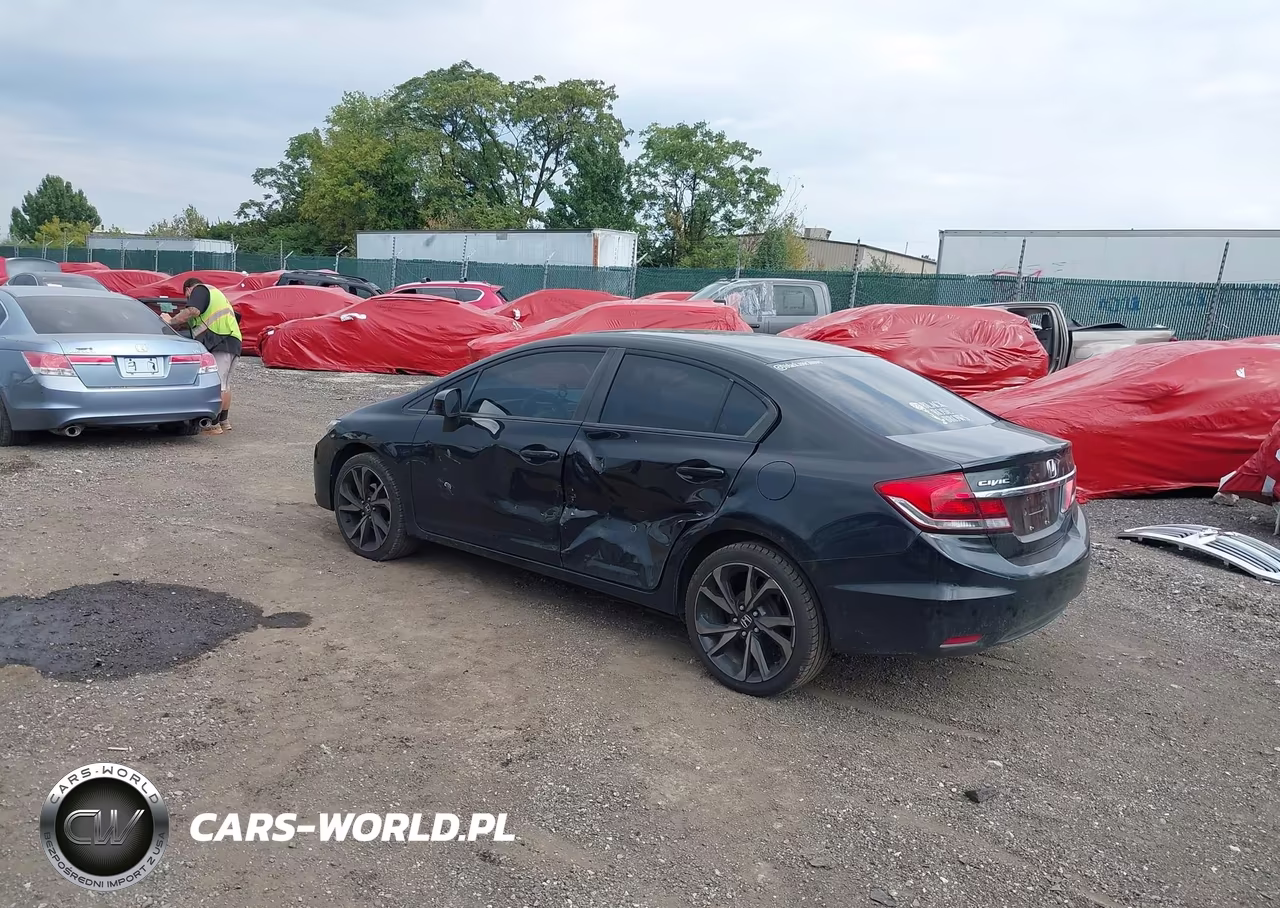 2015 Honda Civic Lx VIN:19XFB2F51FE238989 - 3