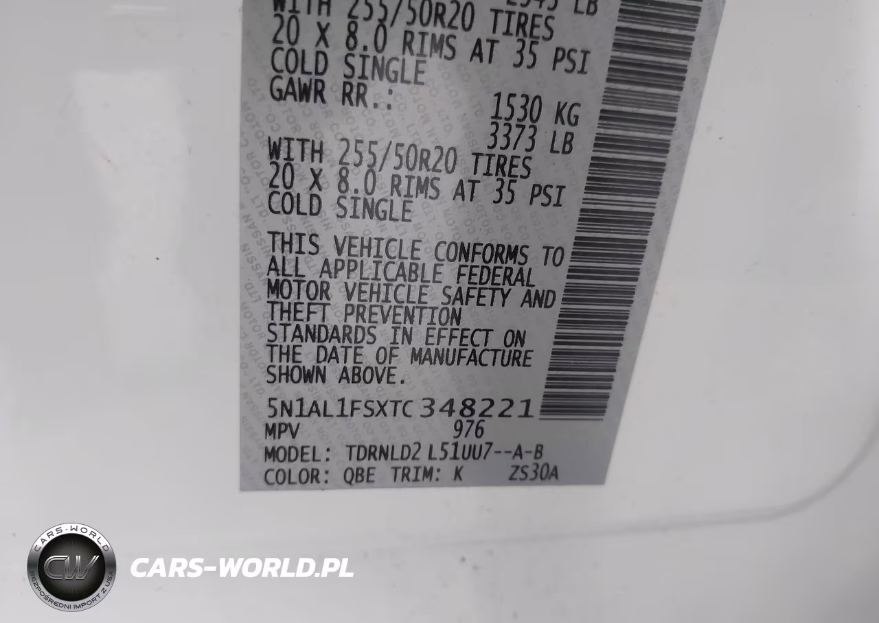 2026 Infiniti Qx60 Luxe Awd VIN:5N1AL1FSXTC348221 - 9