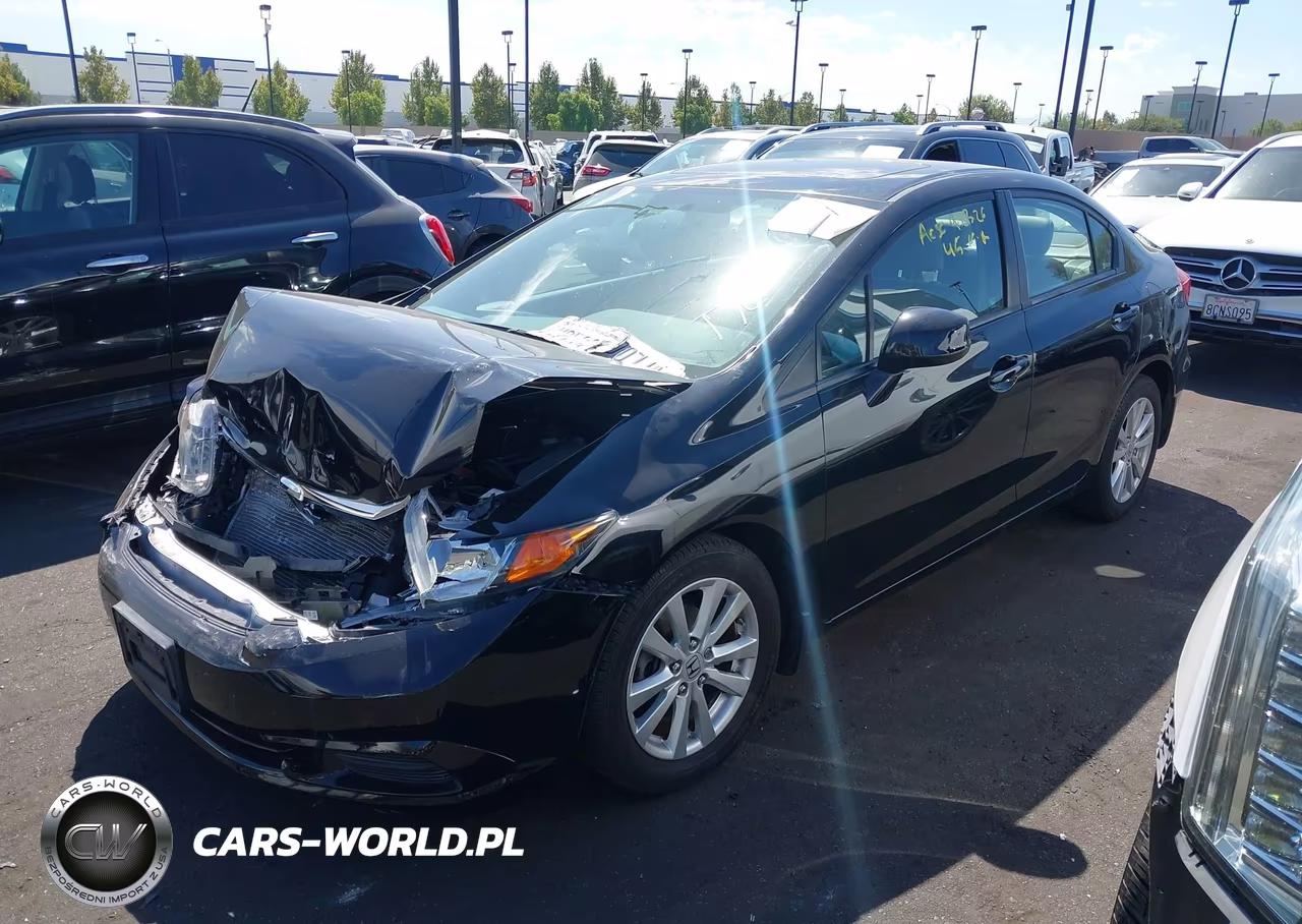 2012 Honda Civic Ex-L VIN:19XFB2F9XCE331847 - 2